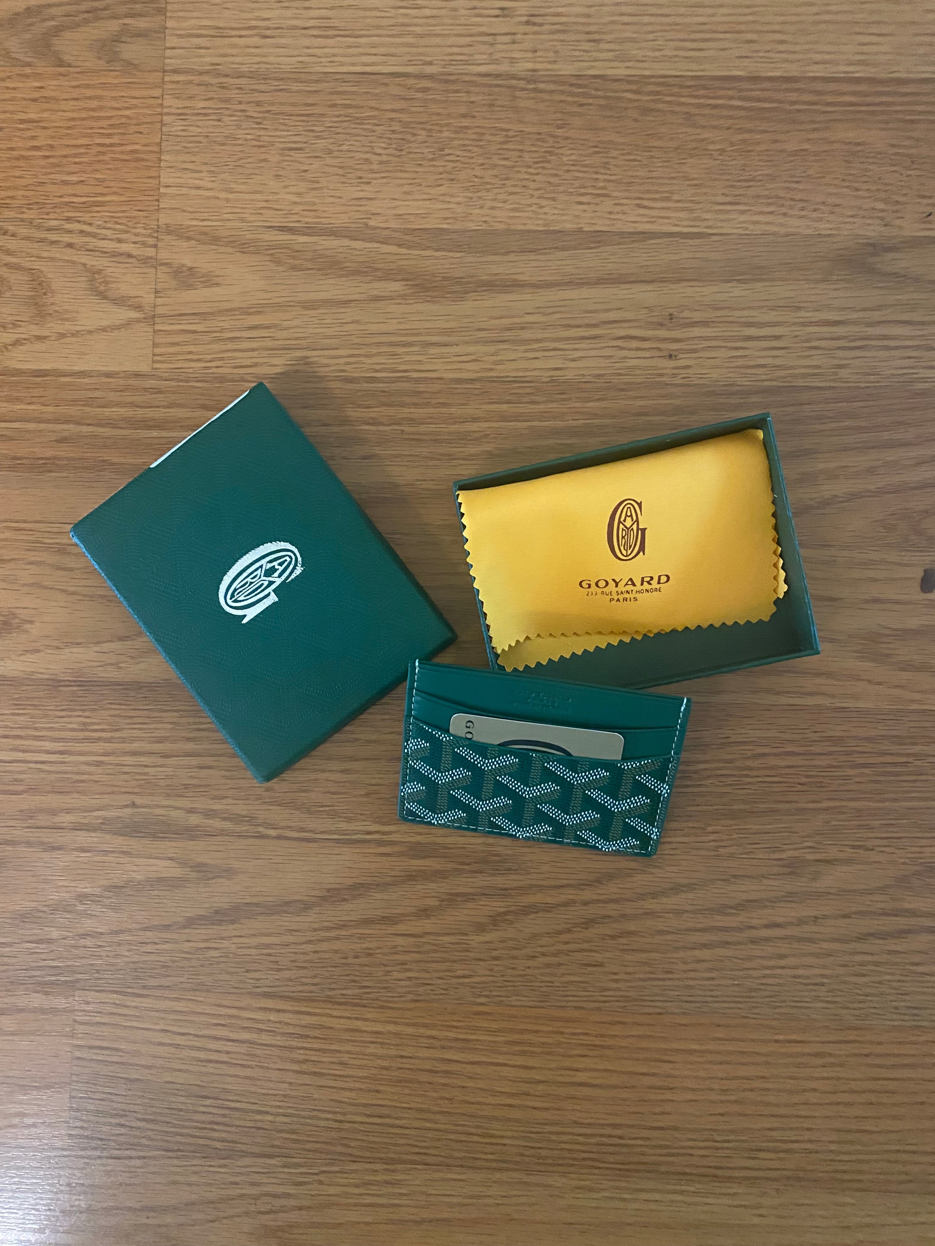 Goyard Style Wallet – Card Holder Minimal Luxury Design