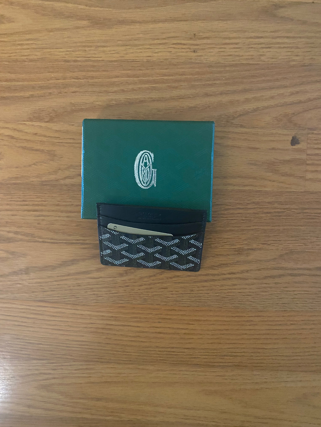 Goyard Style Wallet – Card Holder Minimal Luxury Design