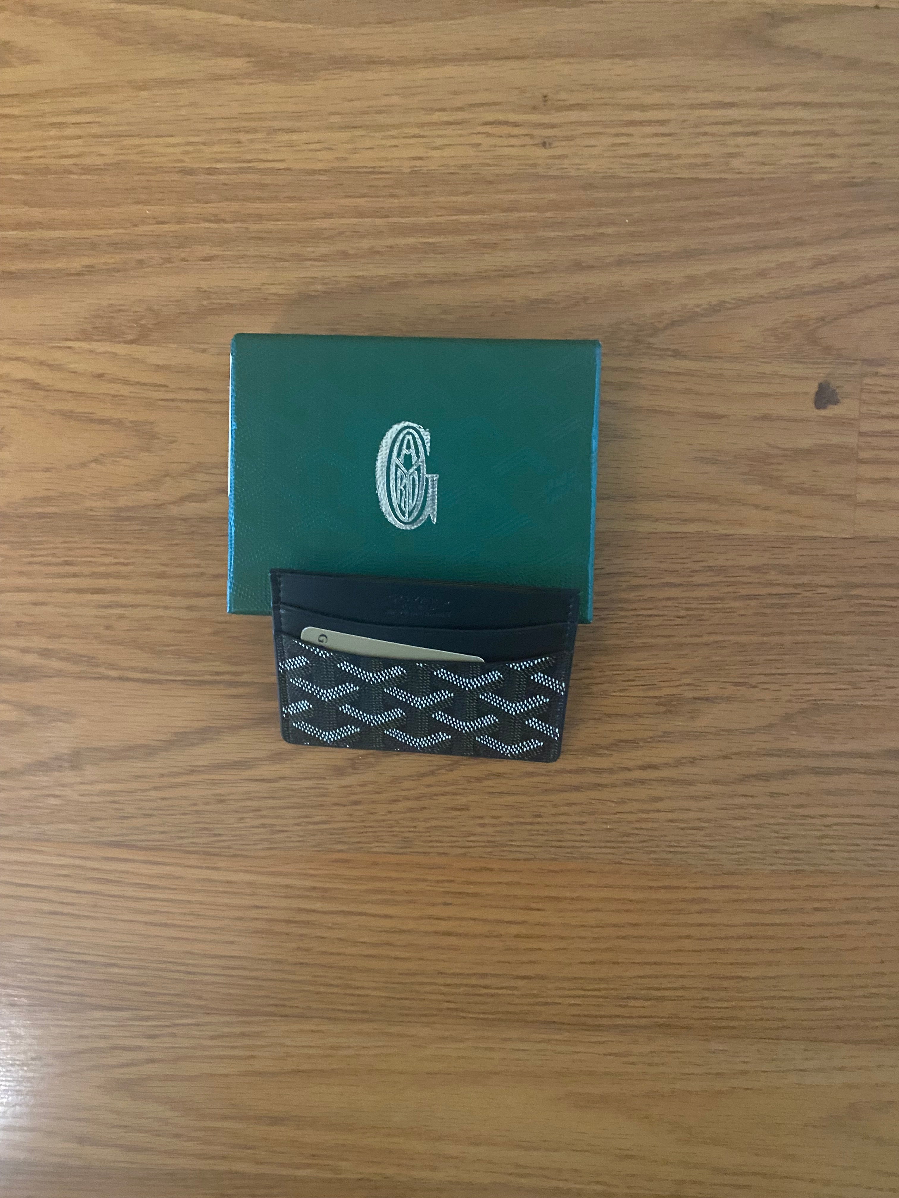 Goyard Style Wallet – Card Holder Minimal Luxury Design