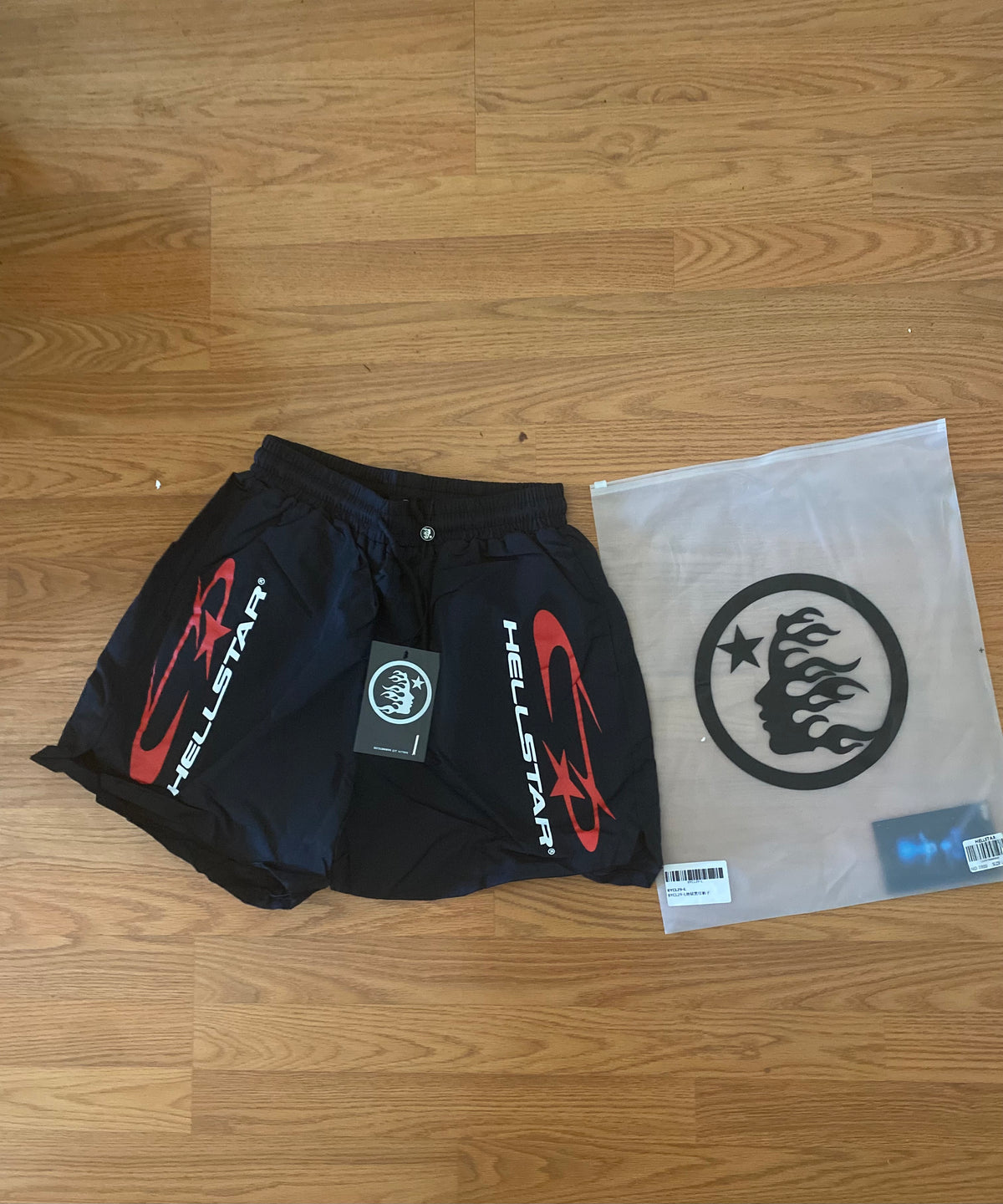 Hellstar Shorts — Size L (Fits Small)