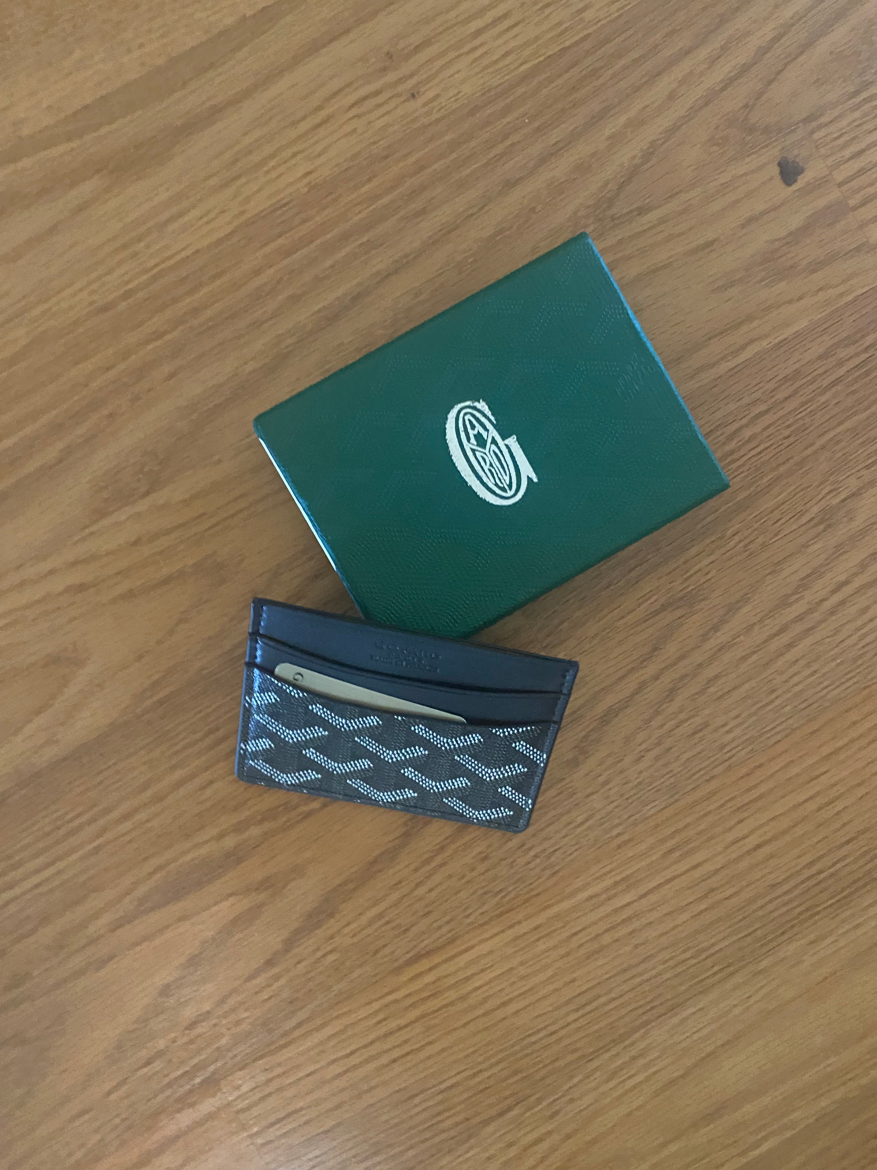 Goyard Style Wallet – Card Holder Minimal Luxury Design