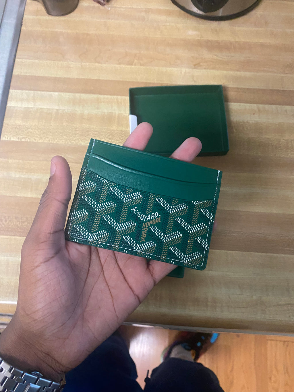 Goyard Style Wallet – Card Holder Minimal Luxury Design