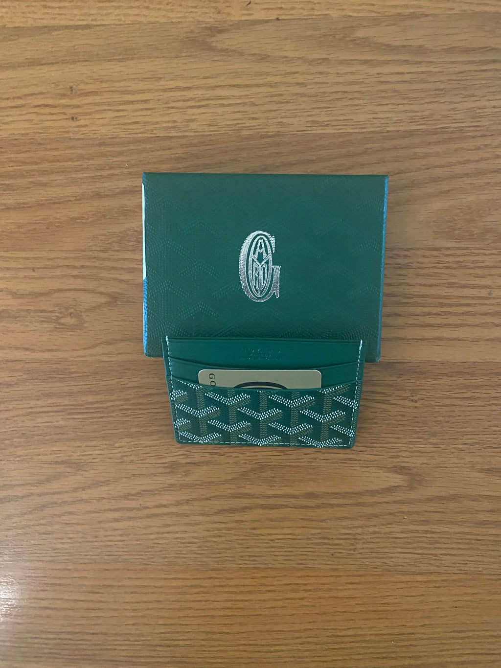 Goyard Style Wallet – Card Holder Minimal Luxury Design