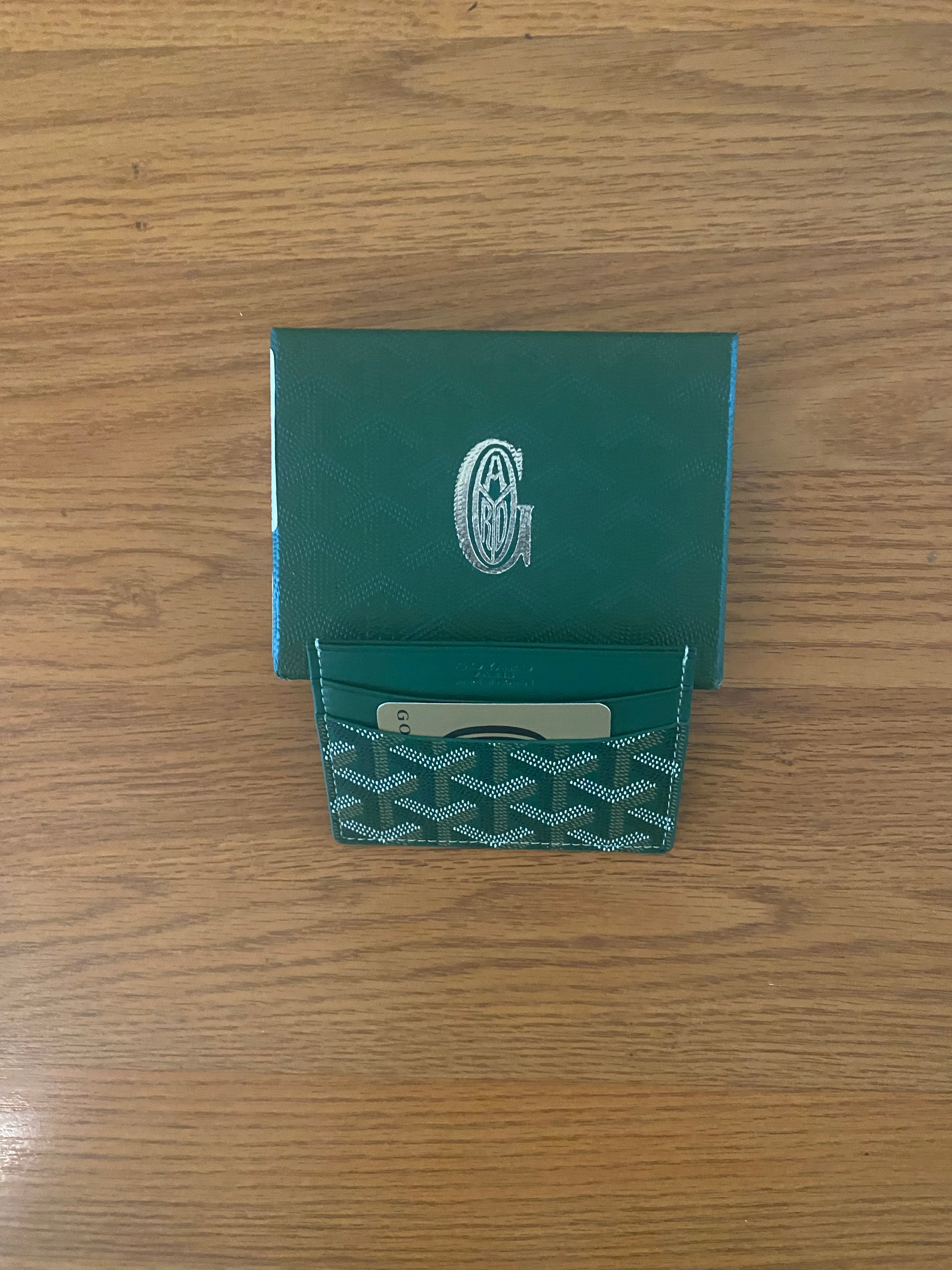 Goyard Style Wallet – Card Holder Minimal Luxury Design