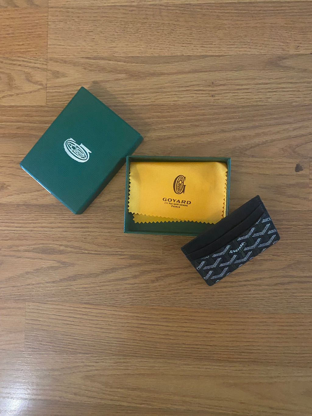 Goyard Style Wallet – Card Holder Minimal Luxury Design