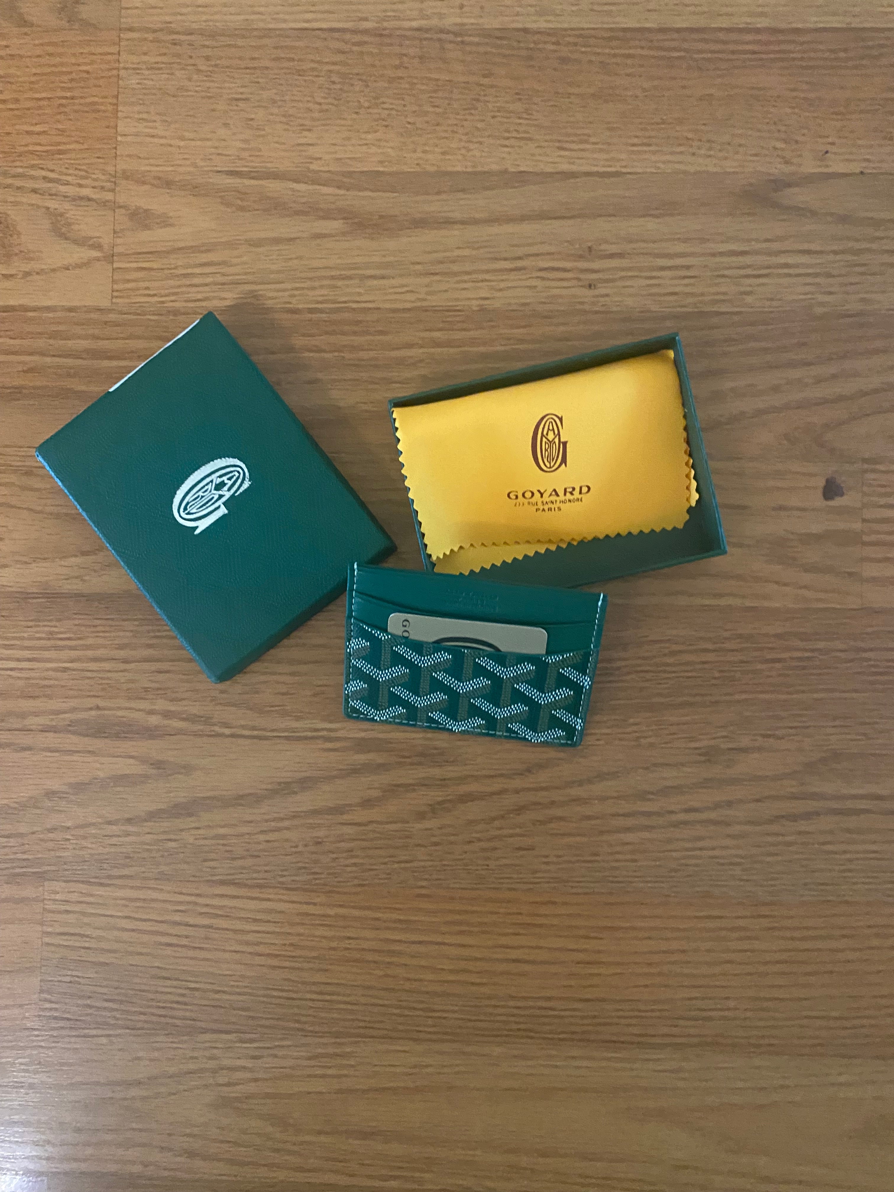 Goyard Style Wallet – Card Holder Minimal Luxury Design