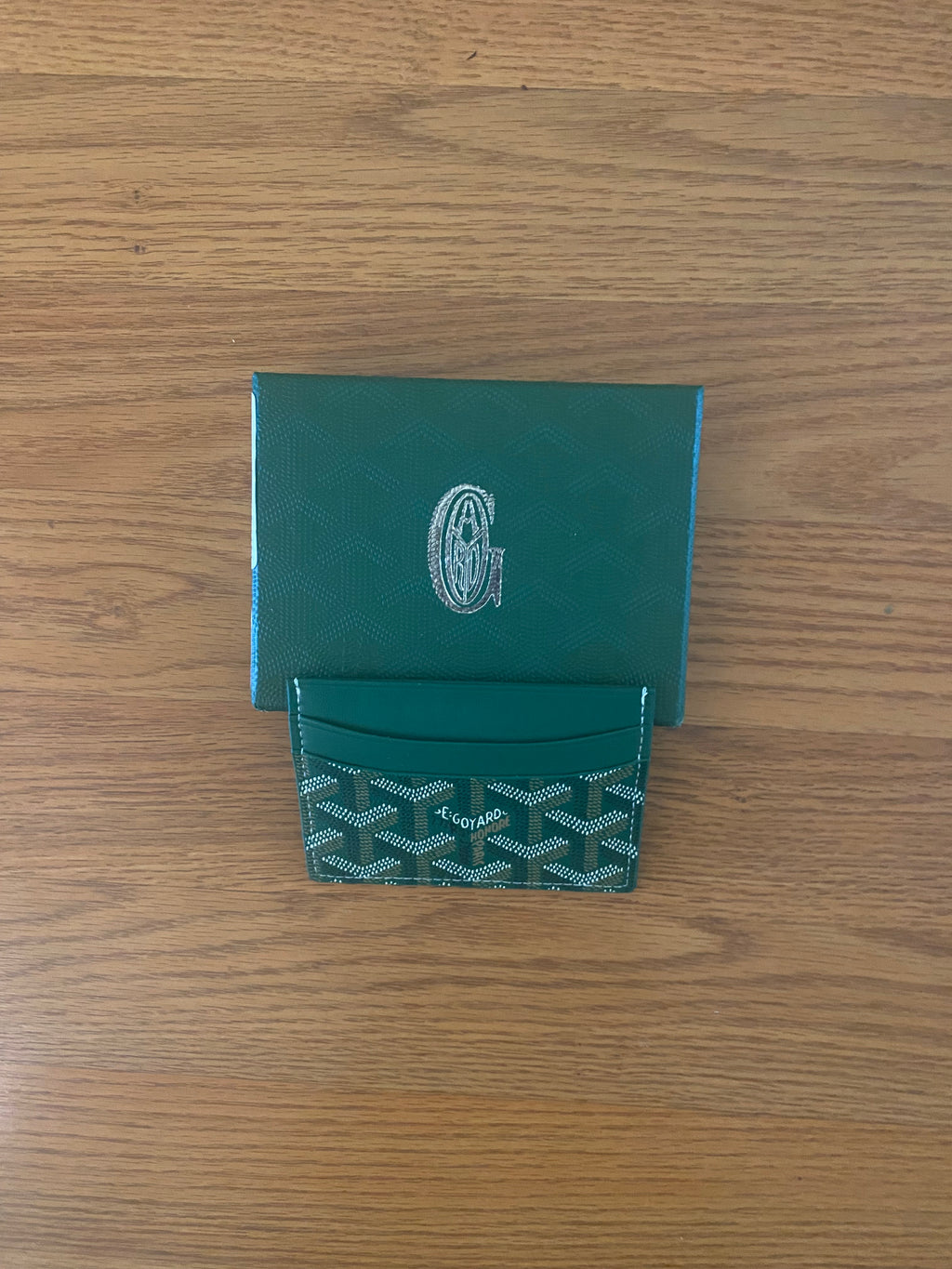 Goyard Style Wallet – Card Holder Minimal Luxury Design
